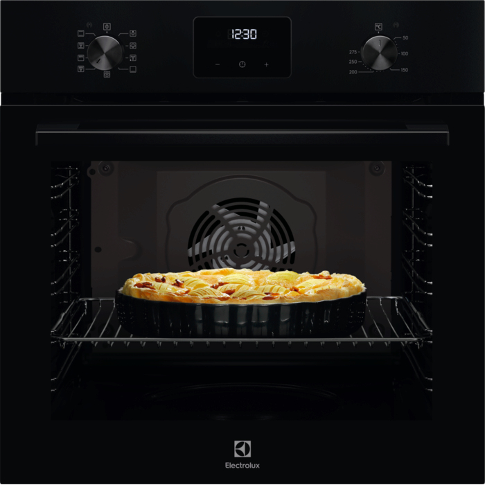 Four encastrable Electrolux EOD3C04K catalyse partielle, SteamBake, 72 L, programmateur électronique, affichage LED