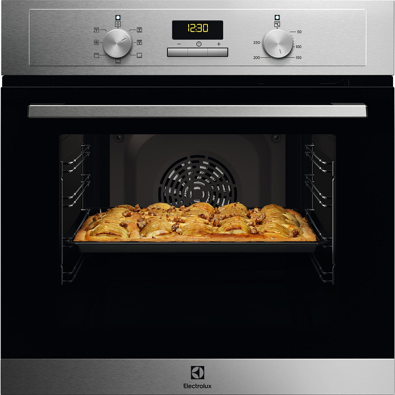 Four encastrable Electrolux EOH3C01BX, 65 L, catalyse, chaleur tournante, inox anti-trace, éclairage halogène