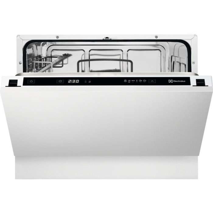 Lave-vaisselle Electrolux ESL2500RO, compact tout intégrable, 6 couverts, classe F, 49 dB, départ différé 24 h