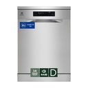 Lave-vaisselle Electrolux ESM48310SX, 14 couverts, pose libre, inox, 44 dB, départ différé 24 h, AquaStop