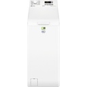 Lave-linge top Electrolux EW6T3365BCZ, charge par dessus 6 kg, essorage 1251 tr/min, écran LED, pose libre