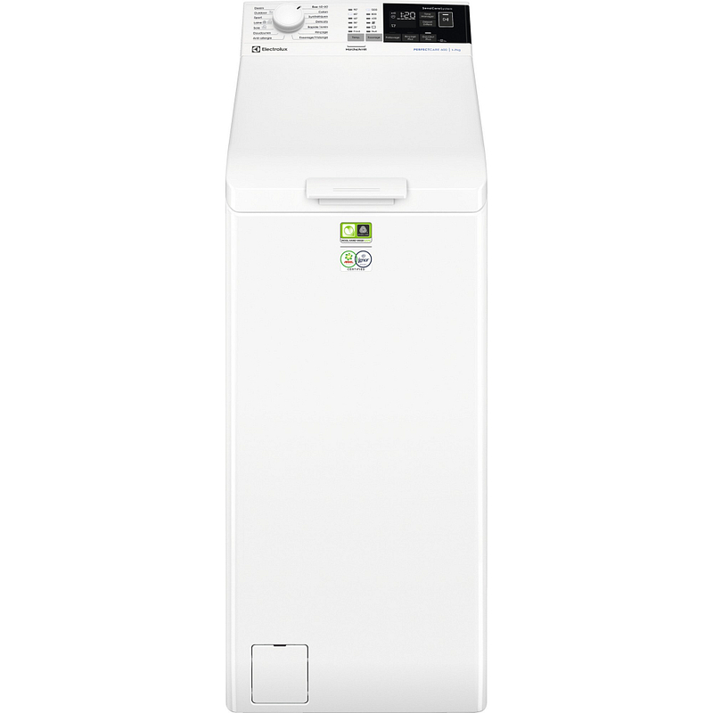 Lave-linge top Electrolux EW6T4376BZ, 7 kg, essorage 1151 tr/min, classe A, départ différé 20 h, AquaStop