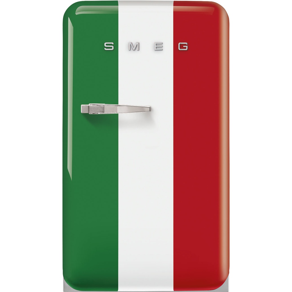 Réfrigérateur Smeg FAB10HRDIT6 rouge, pose libre, 135 L, classe D, silencieux avec éclairage LED