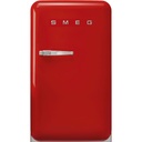 Réfrigérateur Smeg FAB10HRRD6 pose libre rouge, 135 L, classe D, silencieux 35 dB, dégivrage automatique