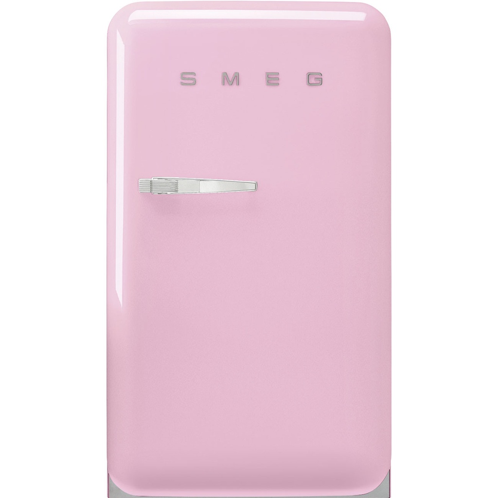 Frigo combiné Smeg FAB10RPK6 rose, pose libre, 122 L, classe D, 35 dB, éclairage LED, compartiment 4 étoiles