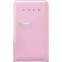 Frigo combiné Smeg FAB10RPK6 rose, pose libre, 122 L, classe D, 35 dB, éclairage LED, compartiment 4 étoiles