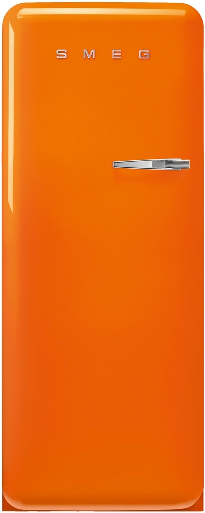 Réfrigérateur combiné Smeg FAB28LOR6 Orange, pose libre, 270 L, No Frost, classe C, 35 dB