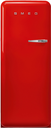Frigo combiné Smeg FAB28LRD6 rouge, 270 L, No Frost réfrigérateur, classe C, pose libre, 35 dB