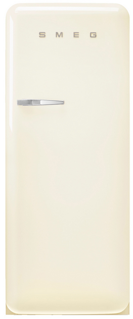 Combiné réfrigérateur-congélateur Smeg FAB28RCR6 pose libre, 270 L, crème, No Frost réfrigérateur, classe C