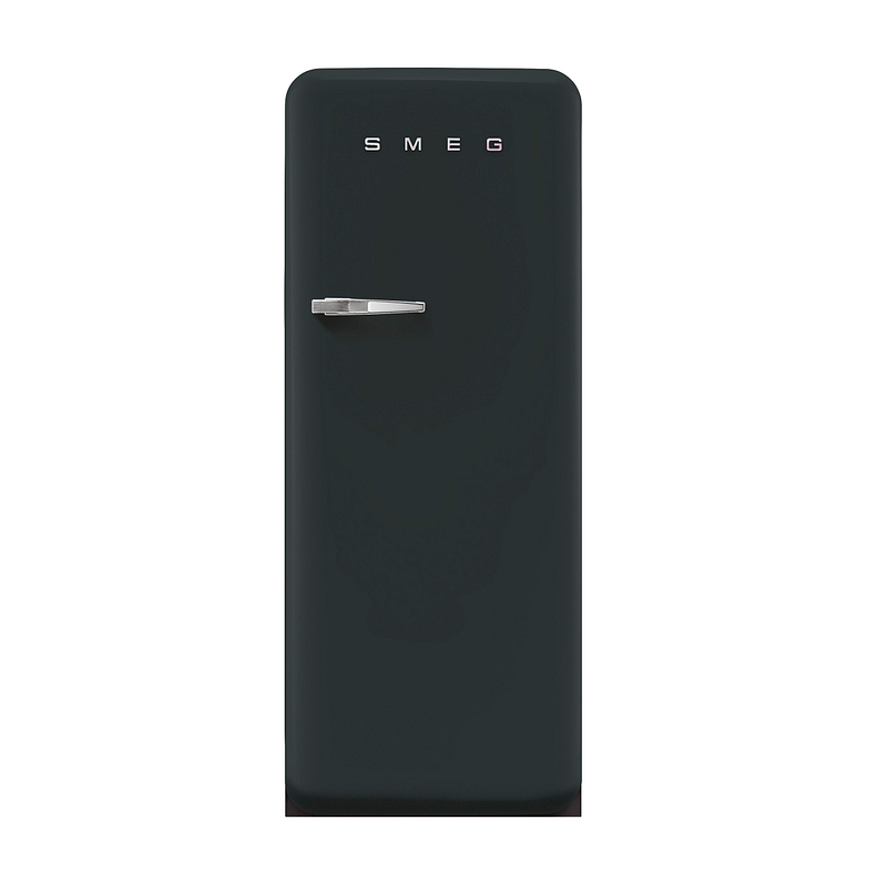 Réfrigérateur combiné Smeg FAB28RDBLV5 pose libre, 270 L, noir, classe D, 35 dB, 4 étoiles