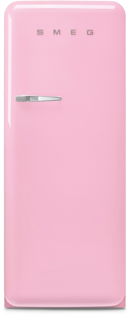 Frigo combiné Smeg FAB28RPK6, pose libre 270 L, rose, No Frost réfrigérateur, classe C, 35 dB