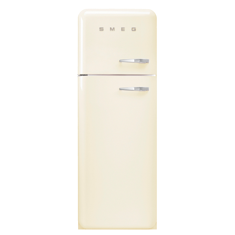 Réfrigérateur-congélateur Smeg FAB30LCR6, 294 L, No Frost réfrigérateur, classe C, pose libre, crème