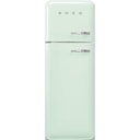 Réfrigérateur-congélateur Smeg FAB30LPG5, pose libre, 294 L, Vert, classe D, 37 dB, 4 étoiles