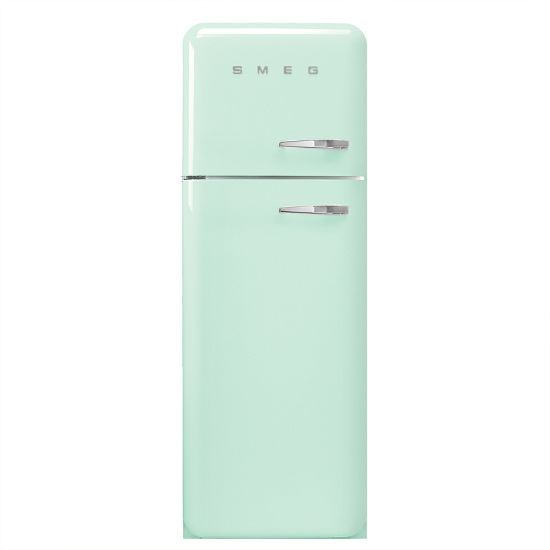 Réfrigérateur combiné Smeg FAB30LPG6, pose libre, 294 L, No Frost réfrigérateur, classe C, vert pastel
