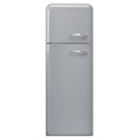 Réfrigérateur-congélateur Smeg FAB30LSV5, pose libre, 294 L, classe D, 37 dB, finition argent