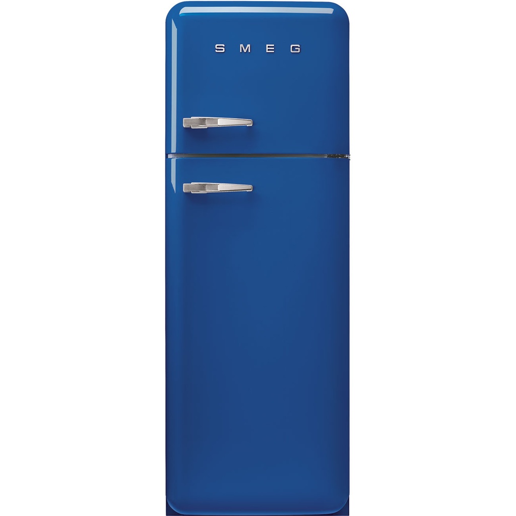 Réfrigérateur-congélateur Smeg FAB30RBE5 bleu, pose libre, 294 L, classe D, 37 dB, congélateur 4 étoiles