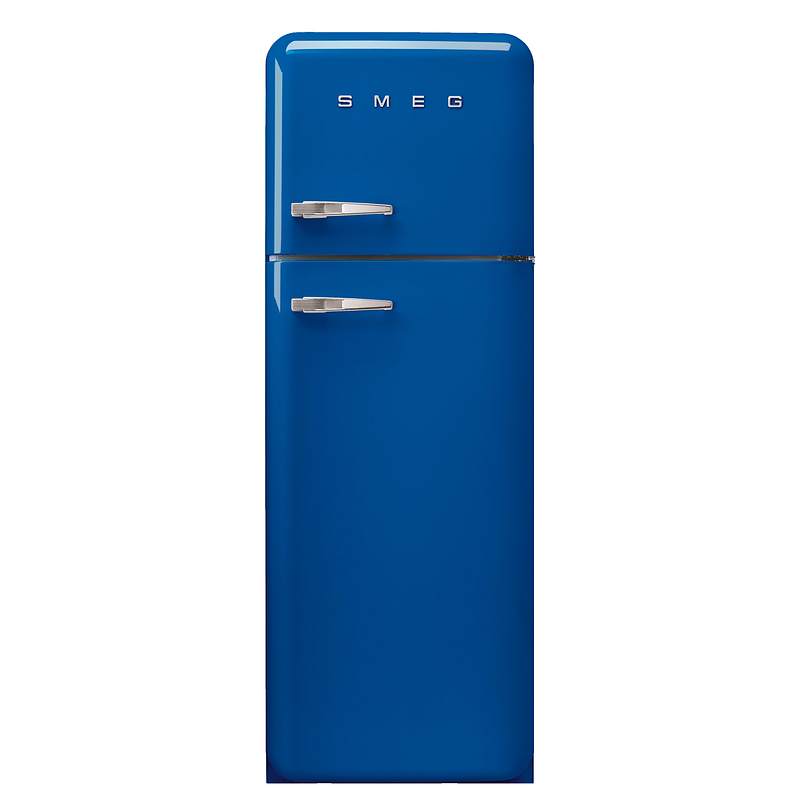 Réfrigérateur-congélateur Smeg FAB30RBE6 bleu, pose libre, 294 L, No Frost réfrigérateur, classe C, 34 dB