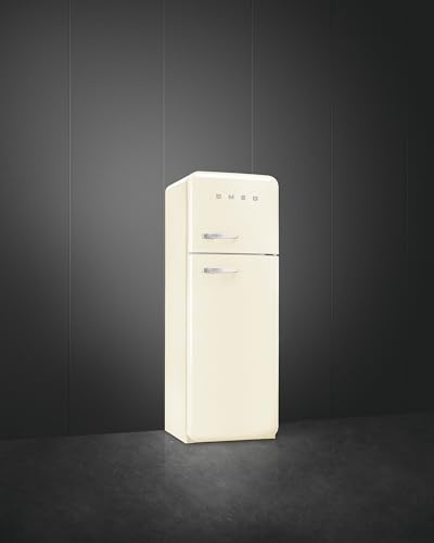 Réfrigérateur-congélateur Smeg FAB30RCR5 Crème, pose libre, 294 L, classe D, 37 dB, congélateur 4*