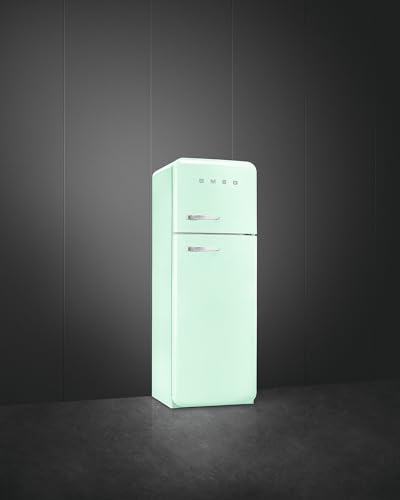 Réfrigérateur-congélateur Smeg FAB30RPG5, pose libre, 294 L, vert, classe D, 37 dB, éclairage LED