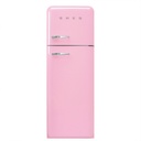 Réfrigérateur combiné Smeg FAB30RPK6 rose, pose libre, 294 L, No Frost réfrigérateur, classe C, 34 dB