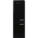 Réfrigérateur-congélateur Smeg FAB32LBL5 pose libre noir, 331 L, No Frost, congélateur bas, classe D