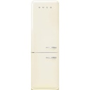 Réfrigérateur combiné Smeg FAB32LCR5 crème, 331 L, No Frost, congélateur bas, classe D, 37 dB