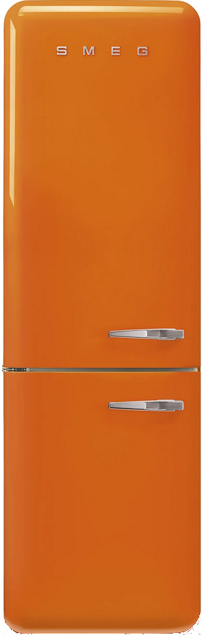 Réfrigérateur-congélateur Smeg FAB32LOR5, 331 L, No Frost, pose libre, orange, classe D, 37 dB