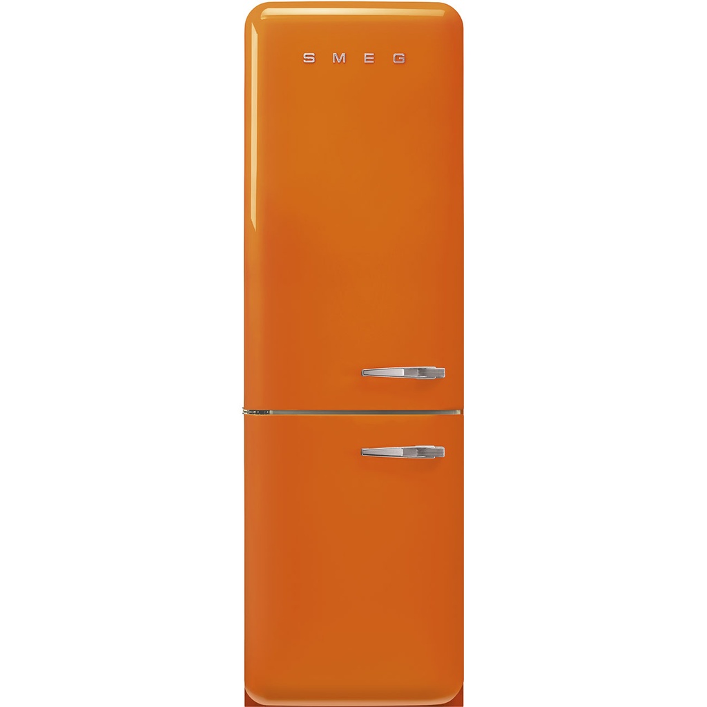 Réfrigérateur-congélateur Smeg FAB32LOR6 Orange, 331 L, No Frost, pose libre, classe C, 35 dB
