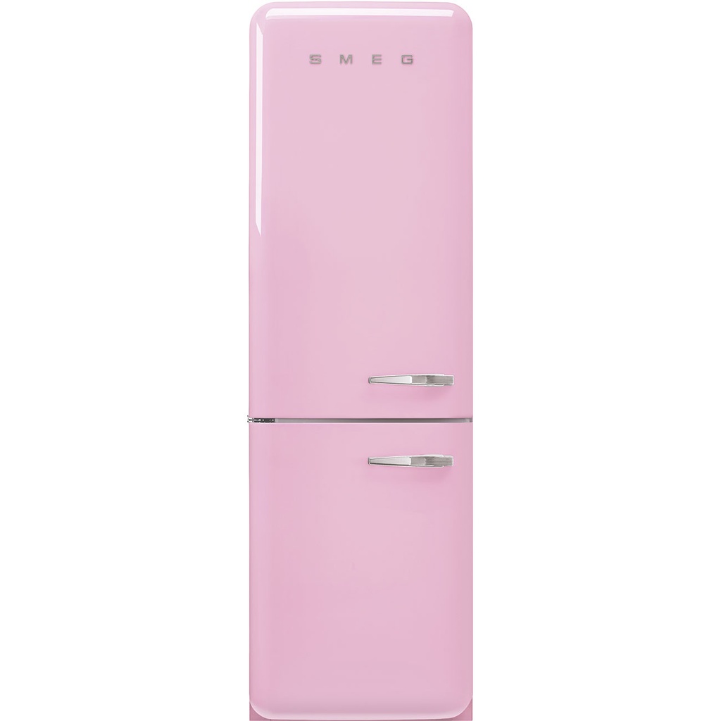 Réfrigérateur-congélateur Smeg FAB32LPK6 rose, pose libre, 331 L, No Frost, classe C, 35 dB