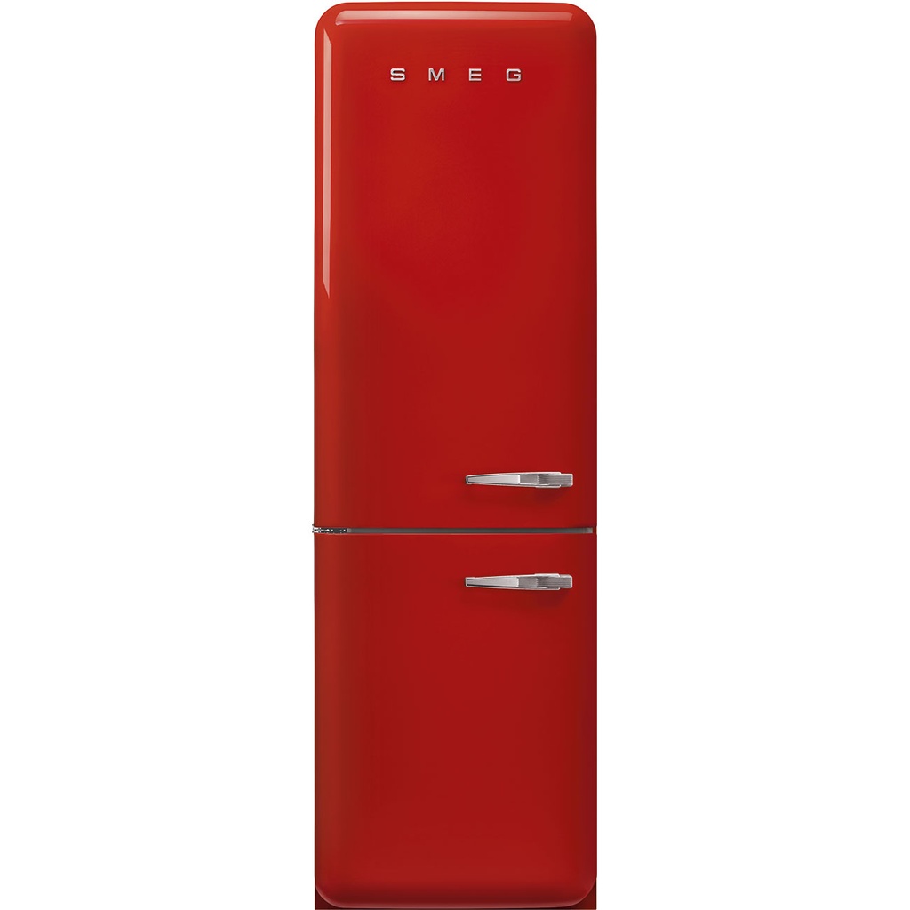 Réfrigérateur-congélateur Smeg FAB32LRD6 rouge, pose libre, 331 L, No Frost, classe C, 35 dB