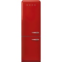 Réfrigérateur-congélateur Smeg FAB32LRD6 rouge, pose libre, 331 L, No Frost, classe C, 35 dB