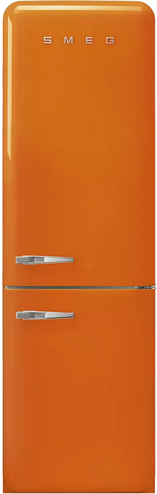 Réfrigérateur-congélateur Smeg FAB32ROR6, 331 L, No Frost, pose libre, orange, classe C, 35 dB
