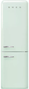 Réfrigérateur-congélateur Smeg FAB32RPG6 vert, pose libre, 331 L, No Frost, classe C, 35 dB