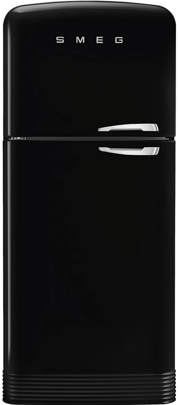 Réfrigérateur-congélateur Smeg FAB50LBL5, 524 L, No Frost, pose libre, noir, classe E, 41 dB