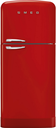Réfrigérateur-congélateur Smeg FAB50RRD5 rouge, 524 L, No Frost, pose libre, classe E, 41 dB