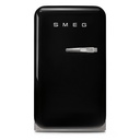 Réfrigérateur Bar Smeg FAB5LBL6, Noir, pose libre, 34 L, classe C, 36 dB, éclairage LED