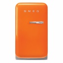 Réfrigérateur Bar Smeg FAB5LOR5 Orange, pose libre, 34 L, classe D, dégivrage automatique, éclairage LED
