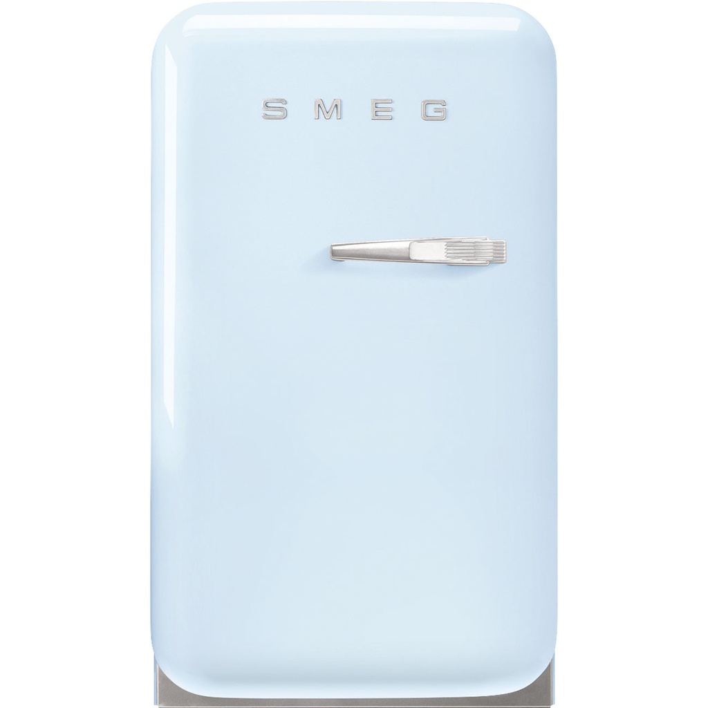 Réfrigérateur Smeg FAB5LPB5 Bleu, pose libre, 34 L, classe D, dégivrage automatique, éclairage LED