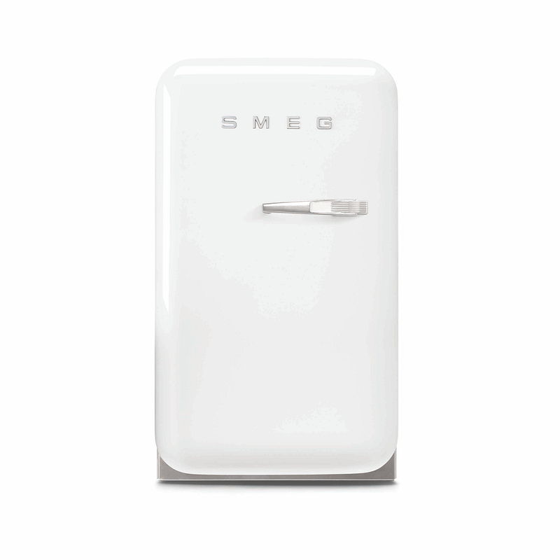 Réfrigérateur Smeg FAB5LWH5 Blanc, pose libre, 34 L, dégivrage automatique, éclairage LED, 40 dB
