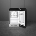 Réfrigérateur Smeg FAB5RBL5 pose libre, Noir, 34 L, classe D, dégivrage automatique, éclairage LED