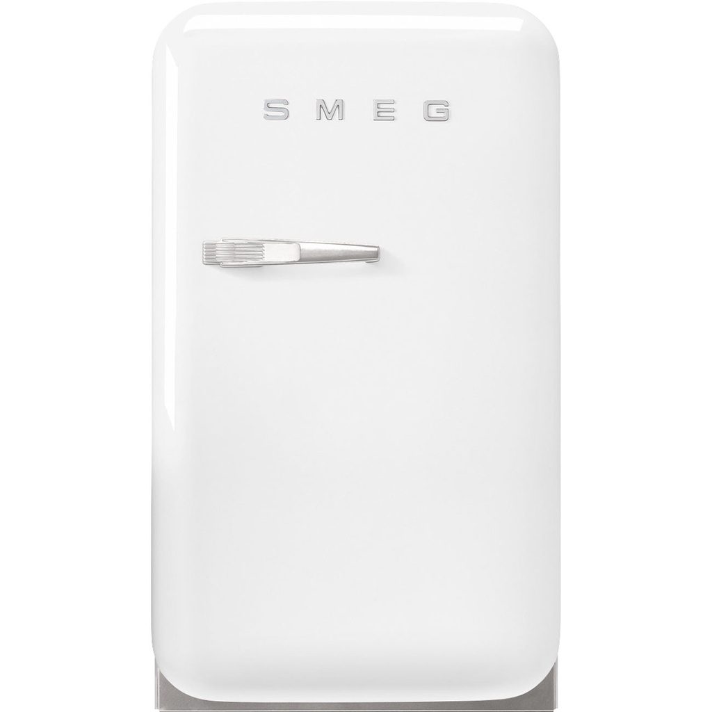 Réfrigérateur Bar Smeg FAB5RWH5, 34 L, pose libre, dégivrage automatique, éclairage LED, finition blanche