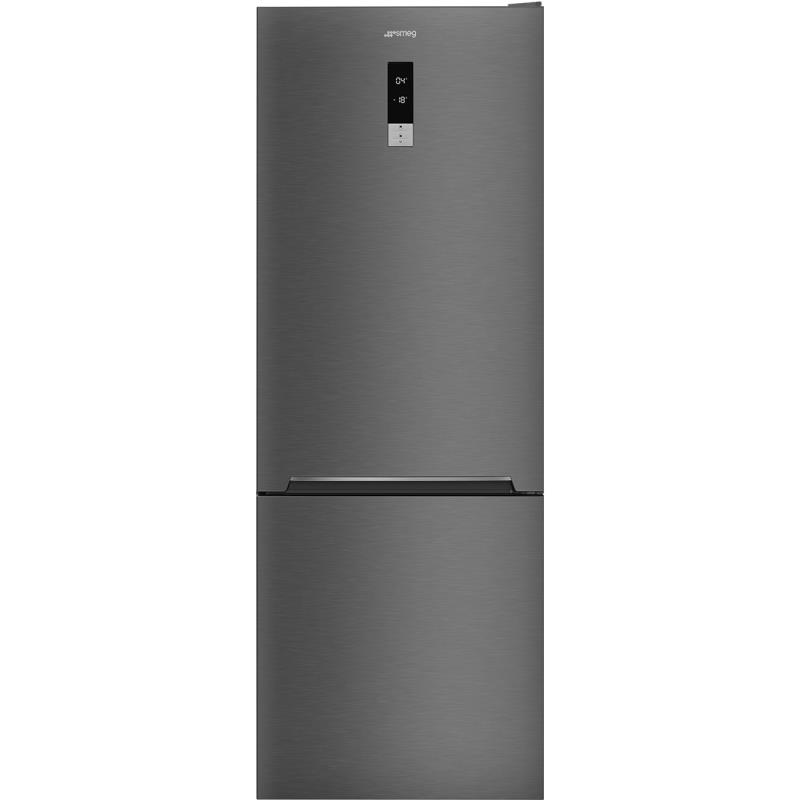 Réfrigérateur-congélateur Smeg FC48KDND, 481 L, No Frost, pose libre, acier inoxydable, classe D