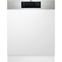 Lave-vaisselle AEG FES7674APM encastrable, bandeau apparent, 14 couverts, 43 dB, moteur inverter, séchage AirDry