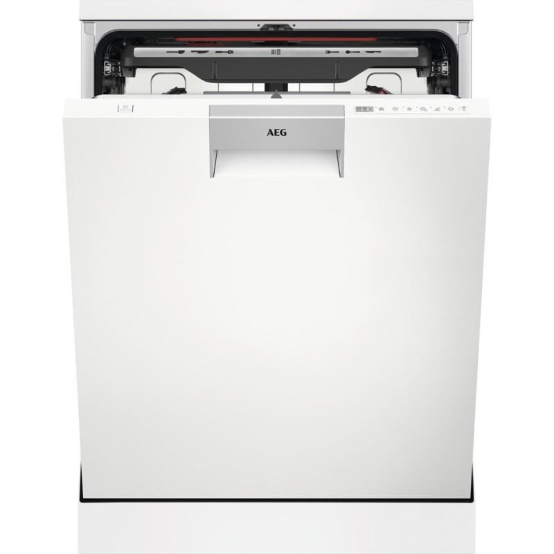 Lave-vaisselle AEG FFB76717PW pose libre 60 cm, 14 couverts, classe A, 44 dB, séchage AirDry