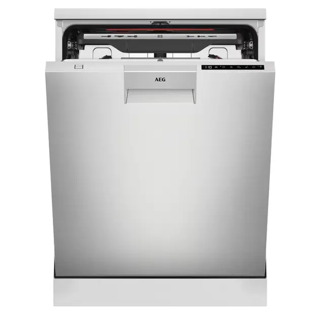 Lave-vaisselle AEG FFB83816PW 60 cm, cuve XXL 164 L, moteur inverter, ComfortLift, 42 dB, classe D