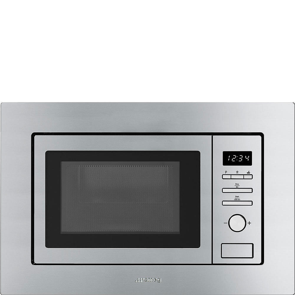 Micro-ondes gril intégrable Smeg FMI020X, 20 L, 800 W, gril 1000 W, 8 programmes automatiques