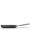 Poêle SMEG FPF2802BLM 28 cm noire, revêtement céramique sans PFAS, tous feux dont induction, four jusqu'à 250°C