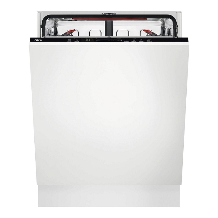 Lave-vaisselle AEG FSE76607P 60 cm, bandeau, cuve XXL, moteur inverter, 7 programmes, écran LCD tactile