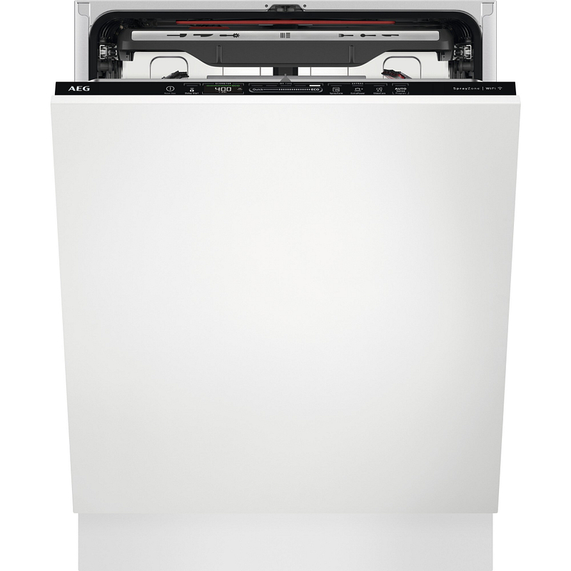 Lave-vaisselle AEG FSE87708P 60 cm, cuve XXL 164 L, SprayZone, moteur inverter, classe A, 42 dB