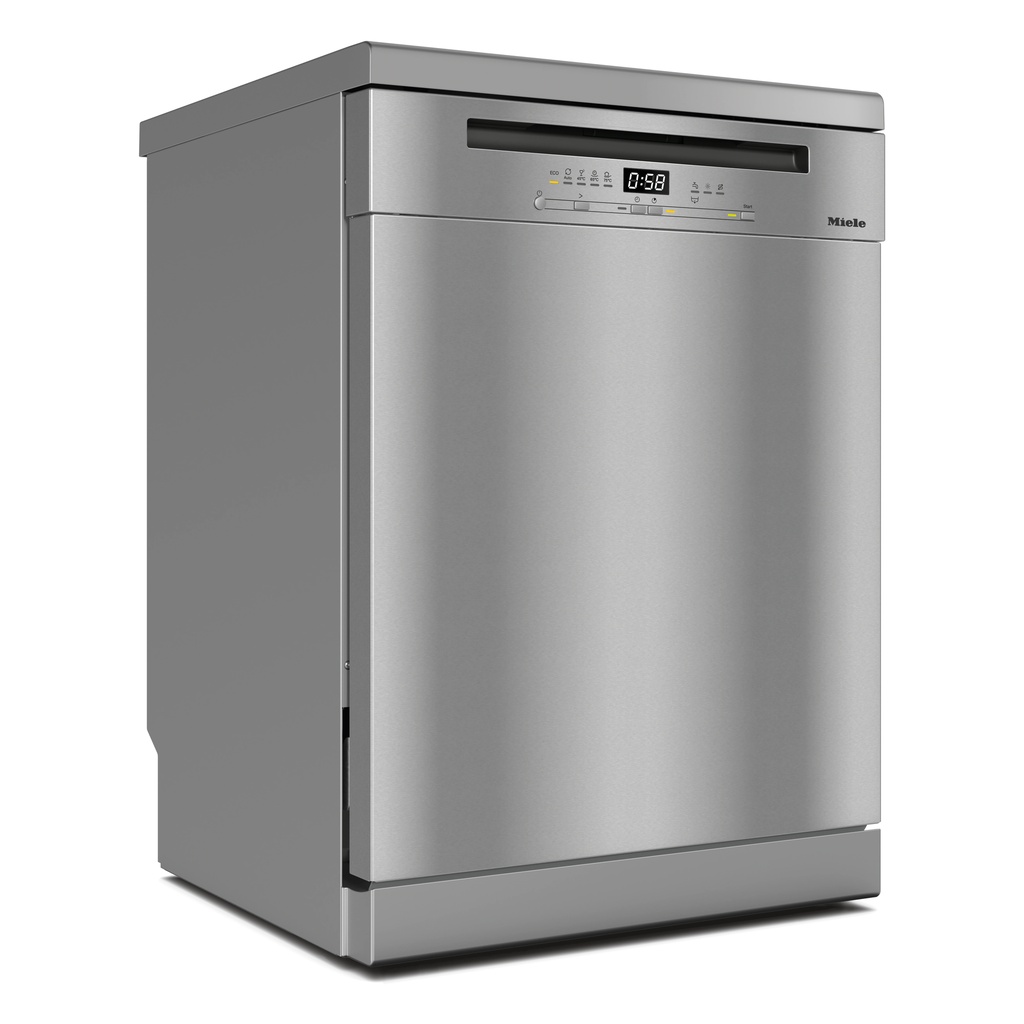 Lave-vaisselle Miele G5812SCFRONTINOX, classe A, 42 dB(A), façade CleanSteel Inox antitrace, départ différé 24 h